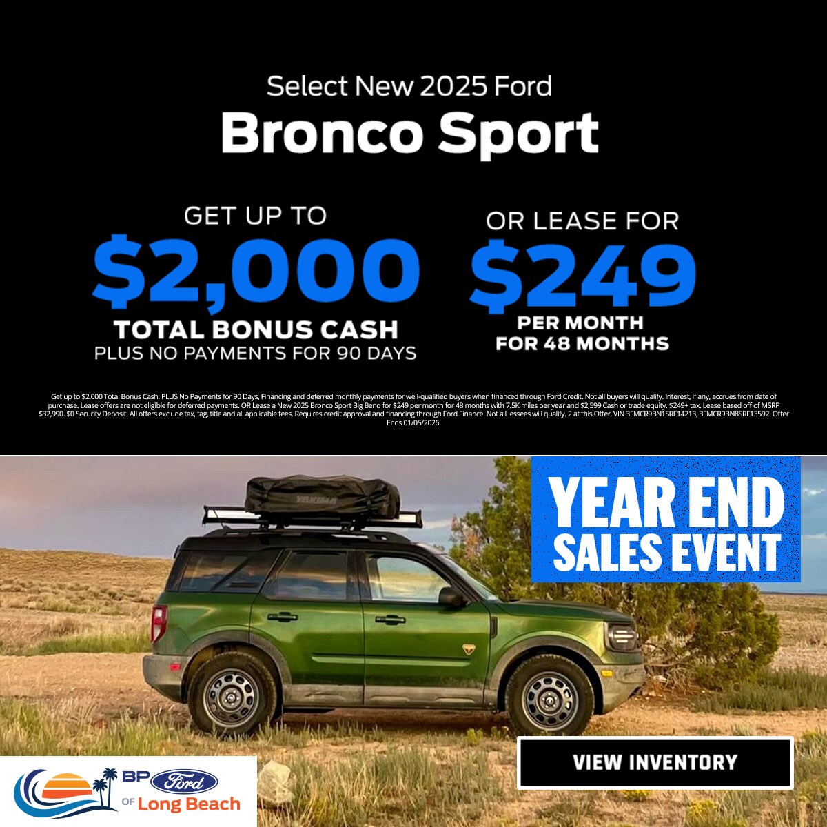 DEC2025_GPMax_New_Ford_Bronco%20Sport_2025_Offer_Bonus%20Cash%20%26%20Lease_1200x1200_01-05-2026.jpg