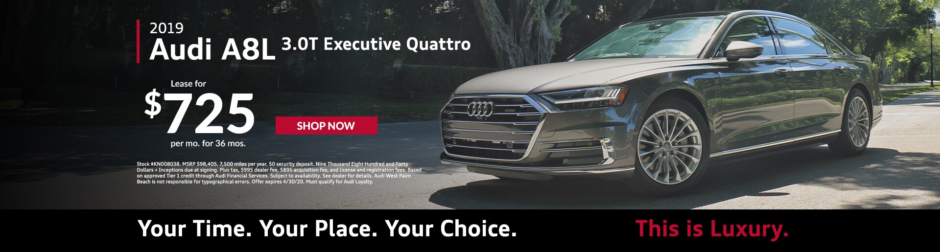 2019 Audi A8L