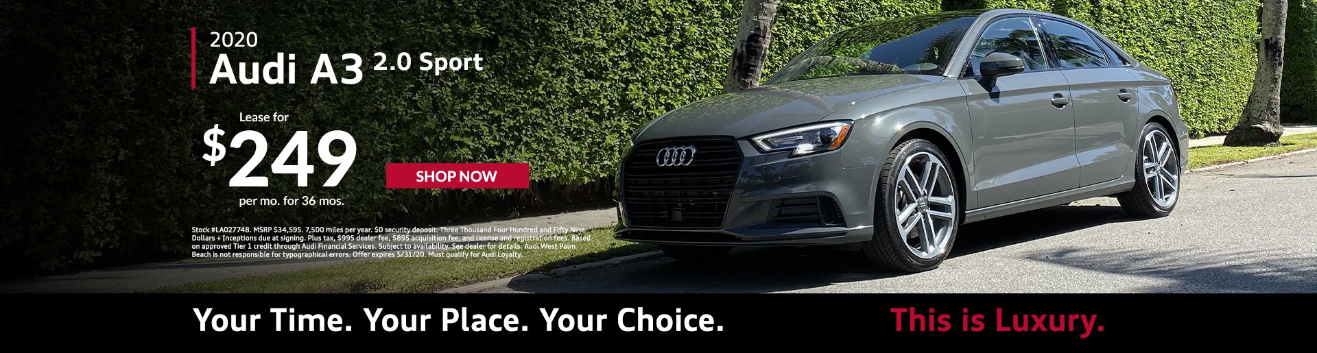 2020 Audi A3 Sport