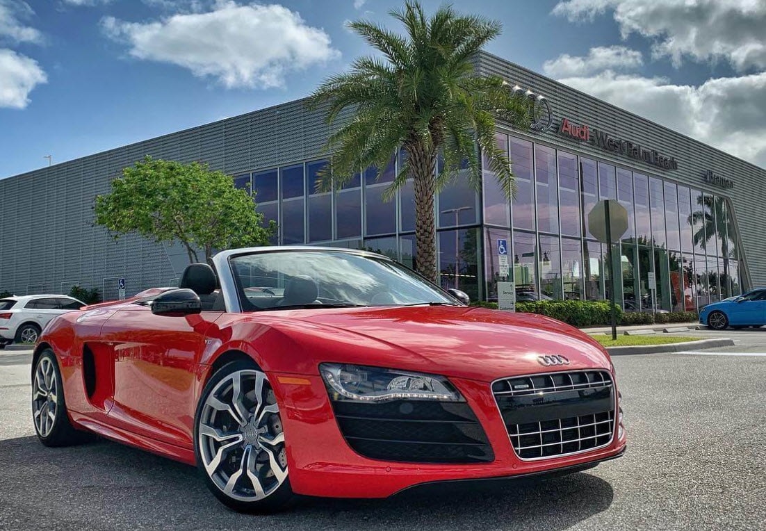 Red Audi