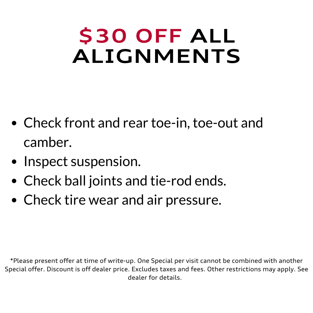 Wheel Alignment Special