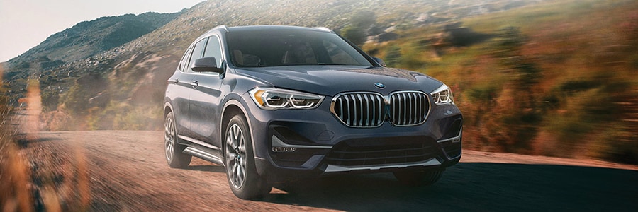 Gray 2021 BMW X1 sDrive28i Lease Deal Fisher Island