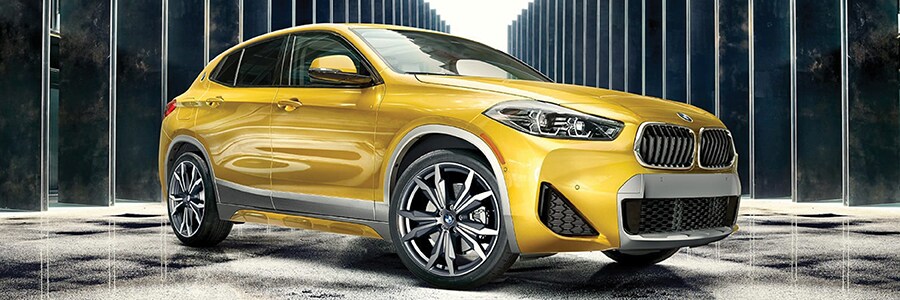 Yellow 2021 BMW X2 XDrive28i Lease Deal Doral