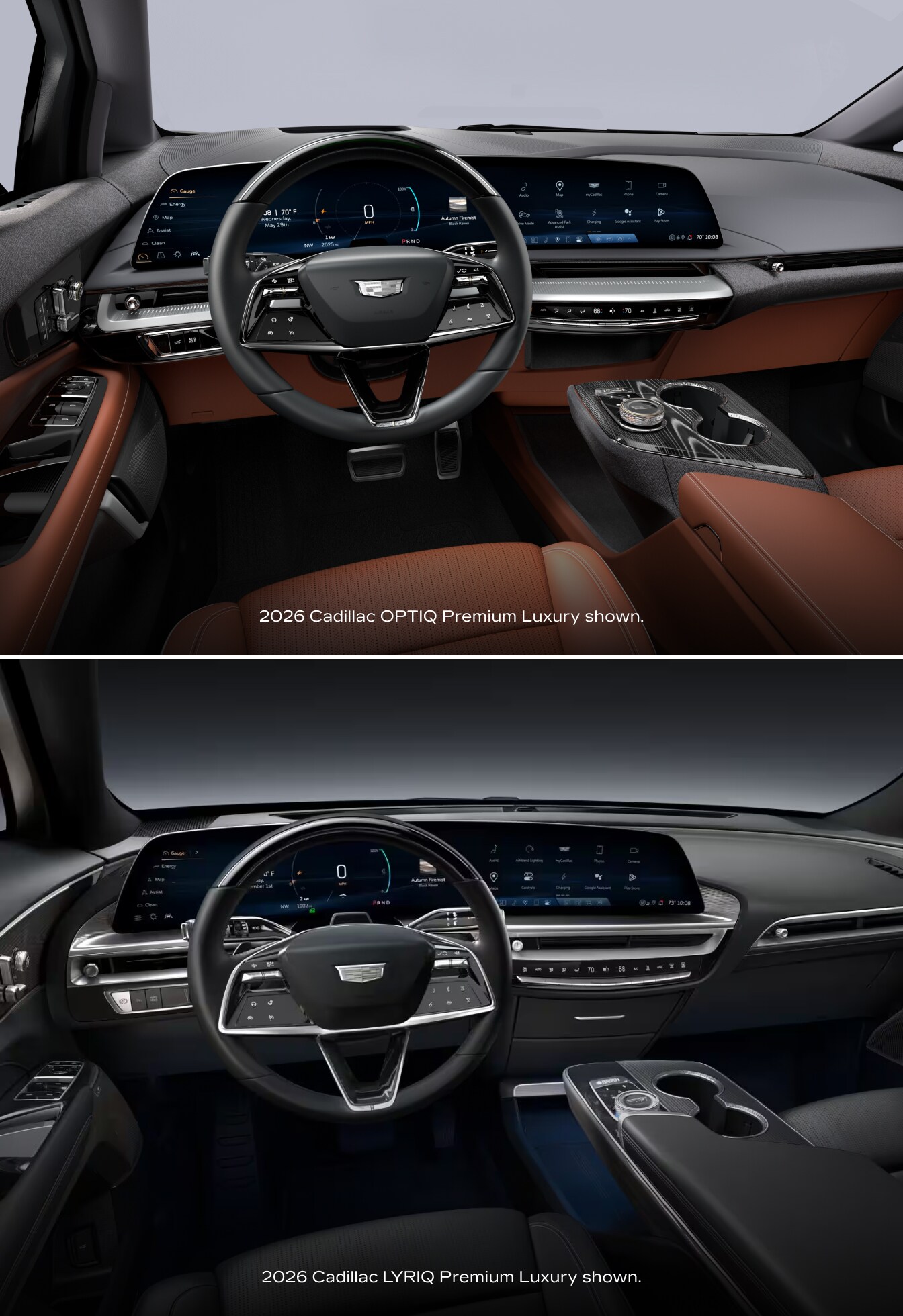 Cadillac OPTIQ vs. Cadillac LYRIQ Safety & Technology