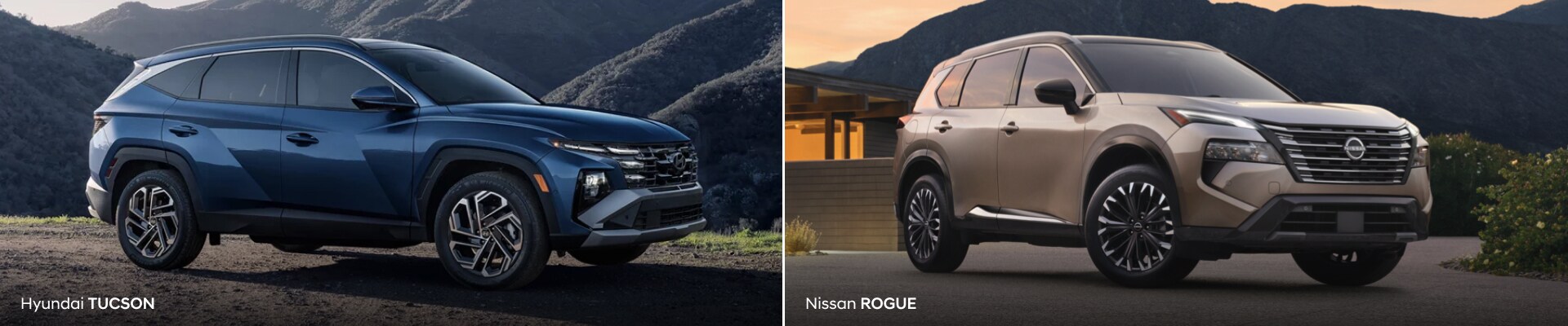 Hyundai Tucson vs Nissan Rogue