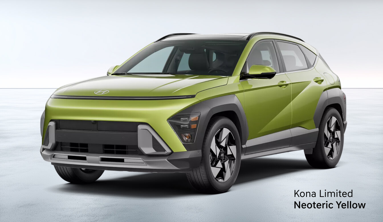 2026 Hyundai Kona Exterior Neoteric Yellow