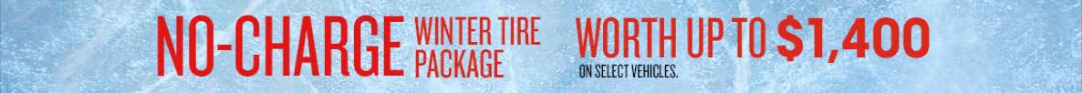 No Charge Winter Tire Package No Charge Winter Tire Package
