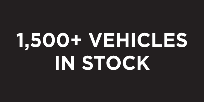 1,500+ Vehicles In Stock