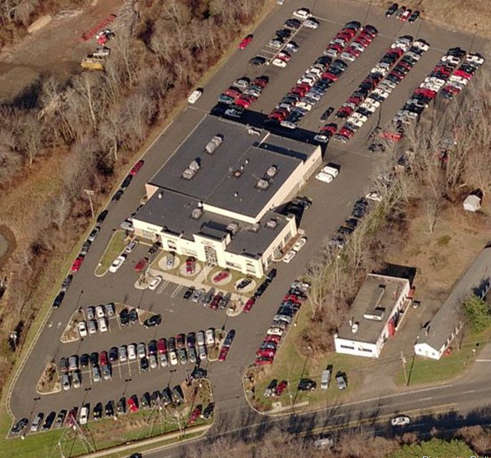 Birds Eye View of Branhaven Jeep Chrysler Dodge RAM