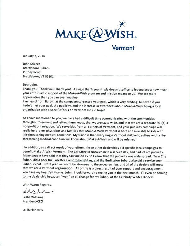 Make-A-Wish Vermont