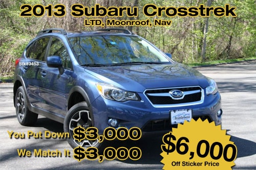 2013 Subaru Crosstrek Special