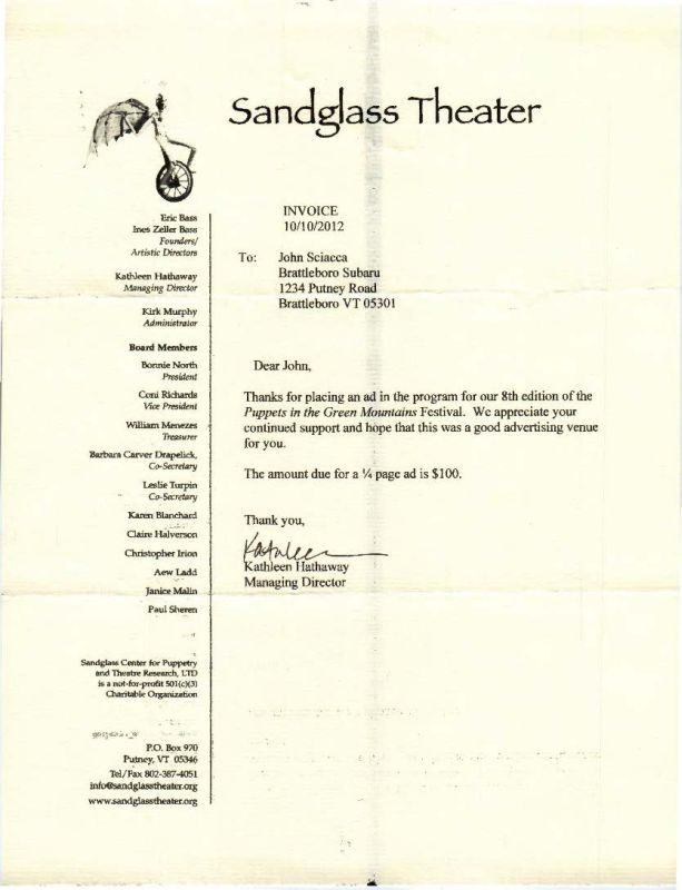 Sandglass Theater