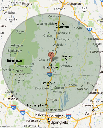 Our Tri-state Coverage Area