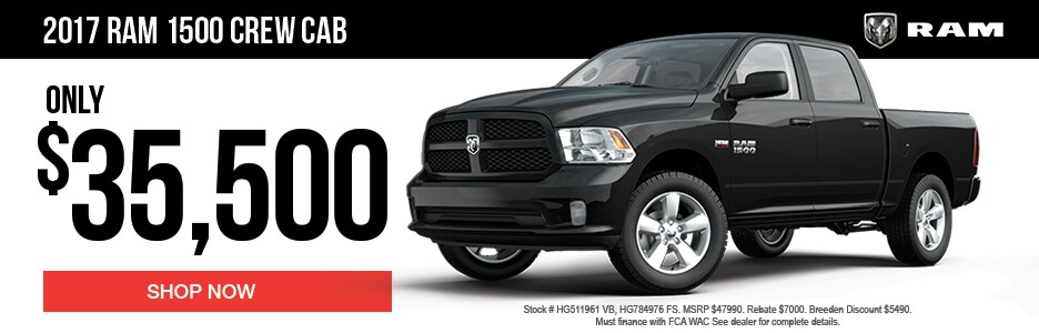 2017 RAM 1500 Crew Cab