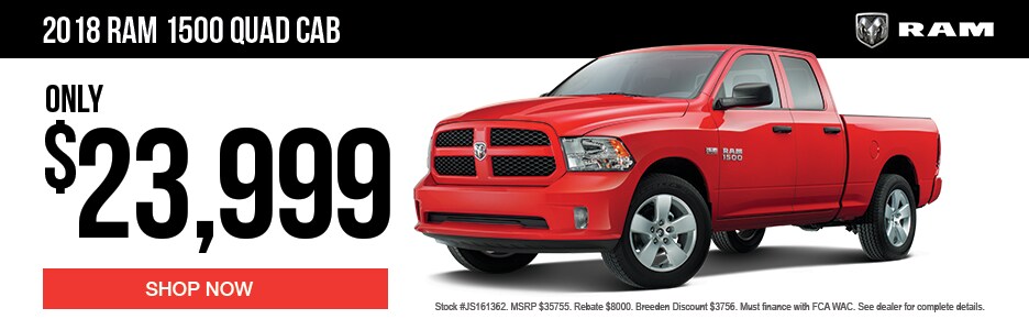 2018 RAM 1500 Quad Cab