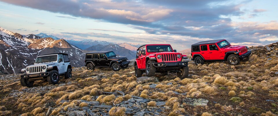 2018 Jeep Wrangler JL Lineup