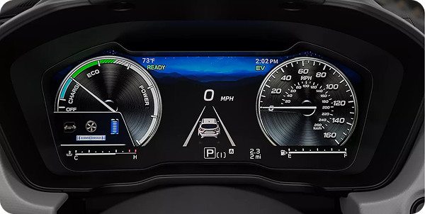 Standard Fully Digital Instrument Cluster