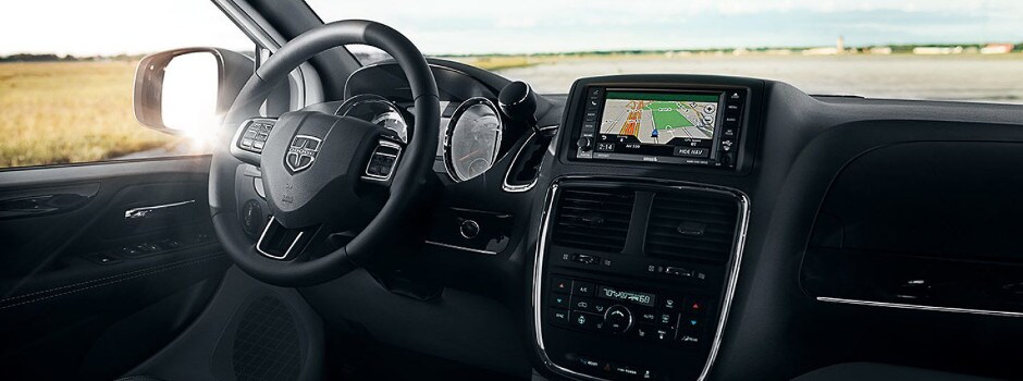 Interior of the 2017 Dodge Gran Caravan