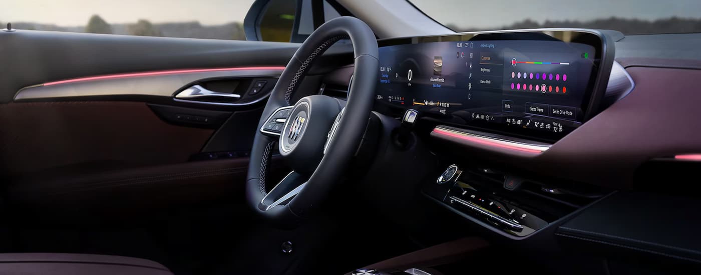 wlp%20-%202025%20Buick%20Envision%20for%20Sale%20Near%20Pembroke%20Pines%20-%20Interior.jpg Infotainment display and digital gauge cluster on a 2025 Buick Envision for sale near Pembroke Pines