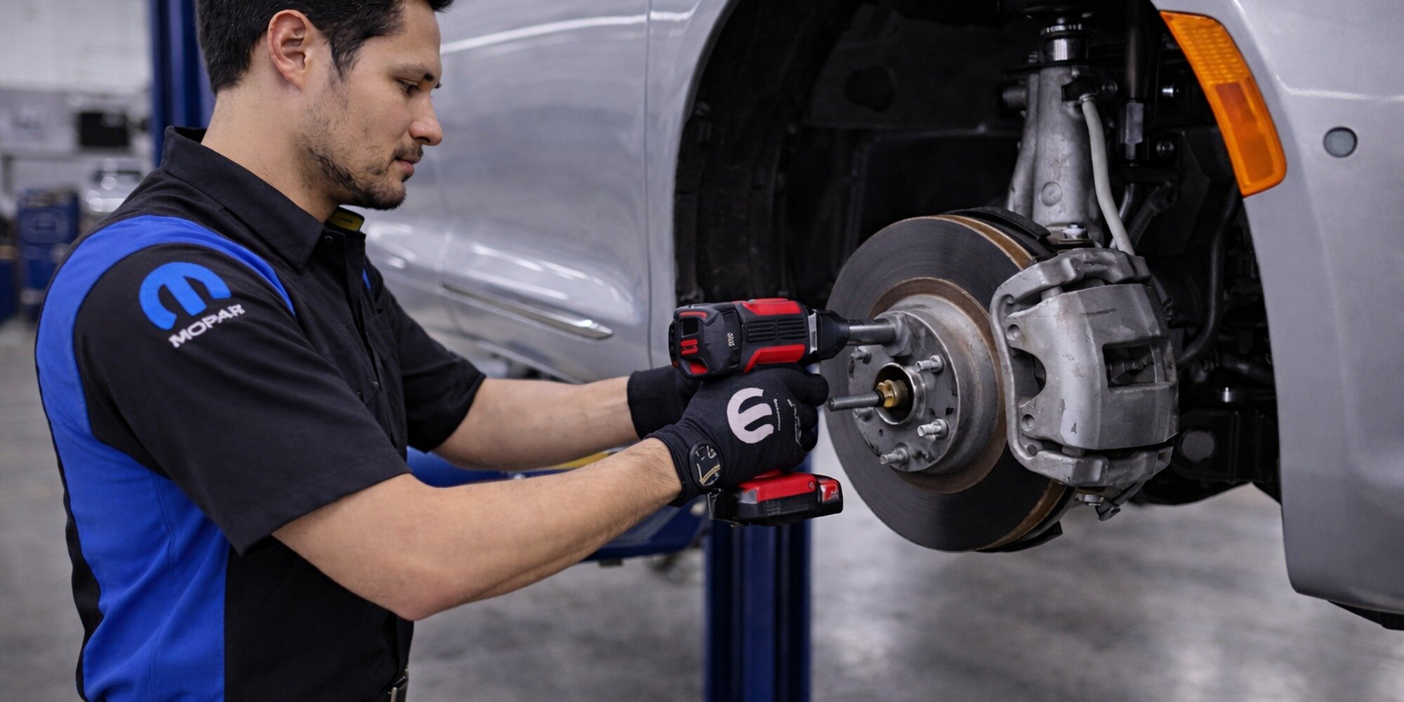 bproauto brake pad and shoe replacement at Brickell CDJR in Miami