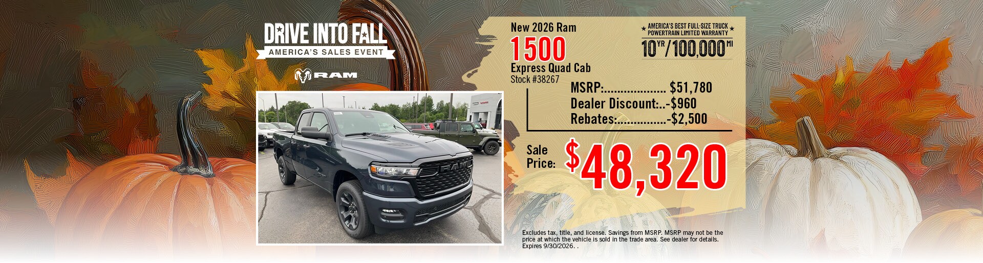 New 2026 Ram 1500 Express Offer | Merrill, WI