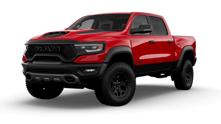 2022 Ram 1500 TRX in Flame Red exterior