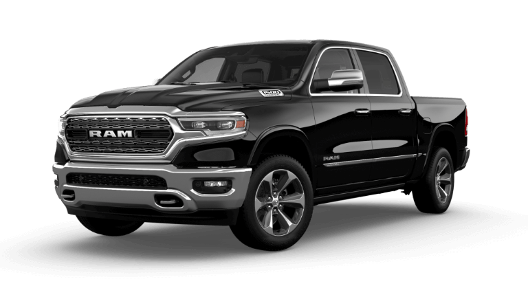 2022 Ram 1500 Limited in Diamond Black exterior