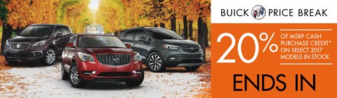 Buick Price Break Ends Soon
