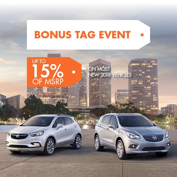 Buick Bonus Tag Event June