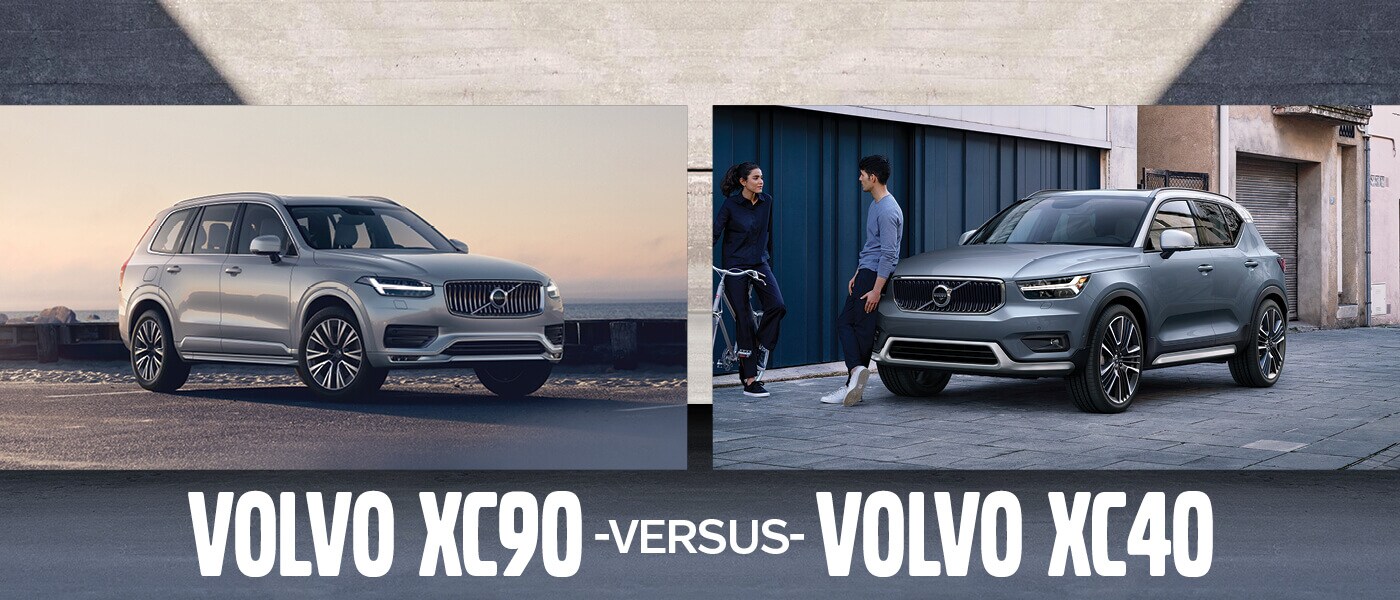 New Volvo Xc90 vs. XC40