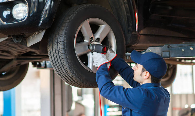 Volvo tire rotation in somerville, nj