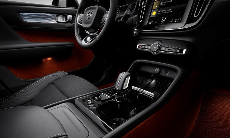New Volvo XC40 interior view