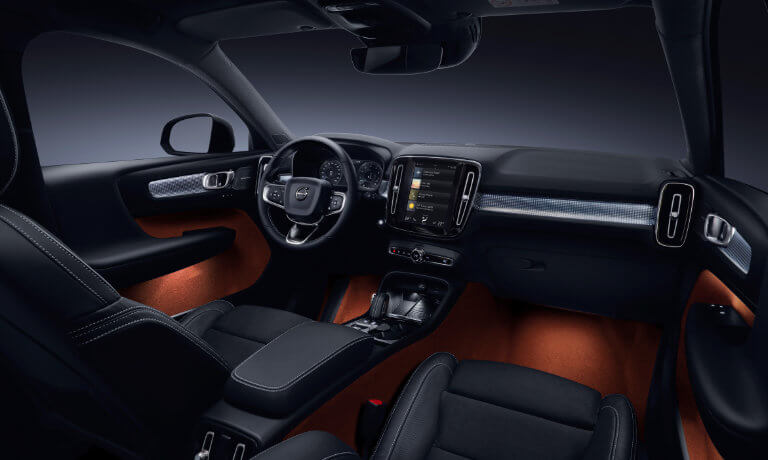 2021 Volvo XC40 interior