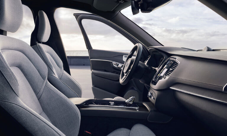 2021 Volvo XC90 interior driver side view