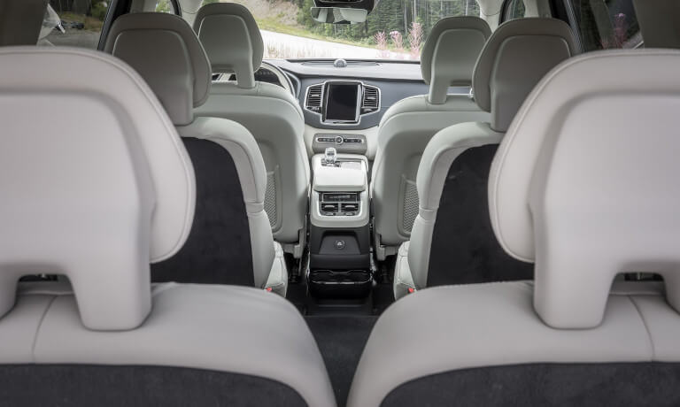 2020 Volvo XC90 interior back seat view