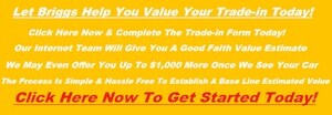 Get a free Trade-in evaluation on your current car