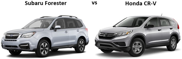 Subaru Forester vs Honda CR-V in Topeka, KS Subaru Forester vs Honda CR-V in Topeka, KS