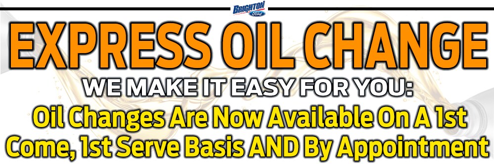 Brighton Ford Service Express Oil Change