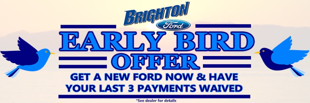 Early Bird Lease Pull Ahead