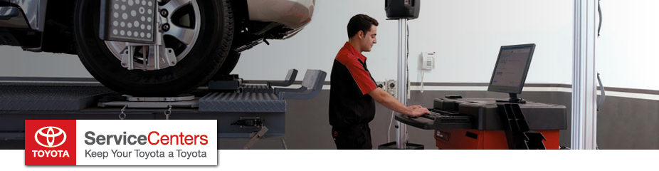 Service Department at Bristol Toyota