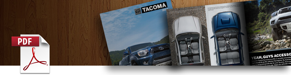 Toyota New Vehicle PDF Brochures