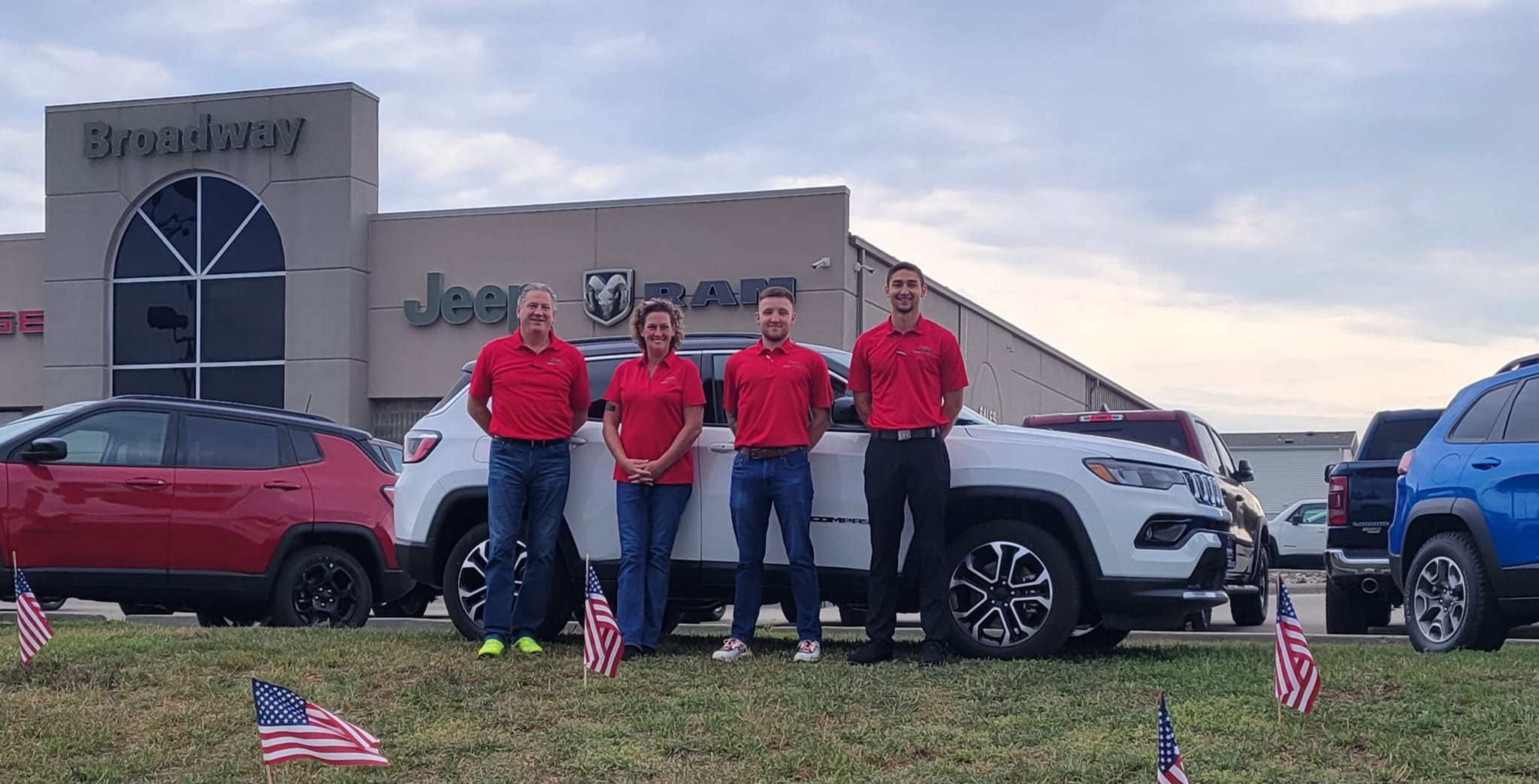 Staff at Broadway CDJR Yankton