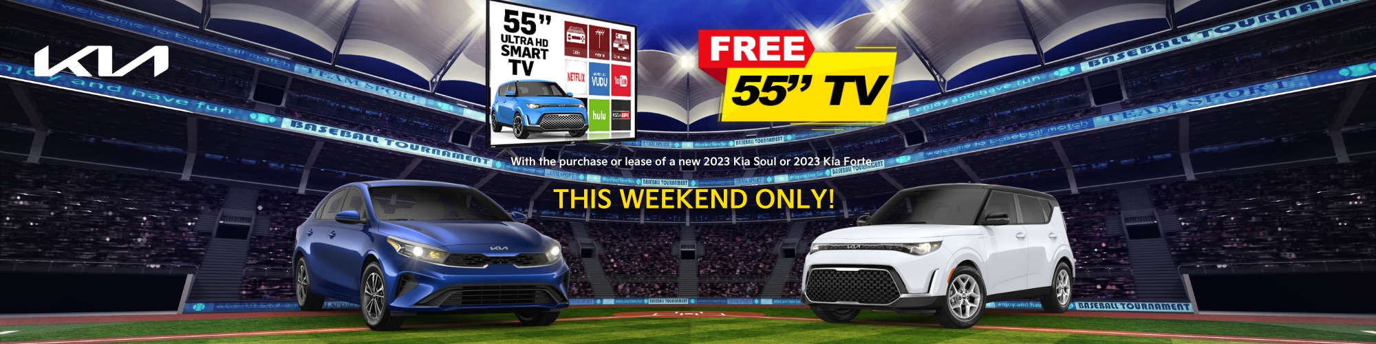 Get a Free 55-Inch Smart TV