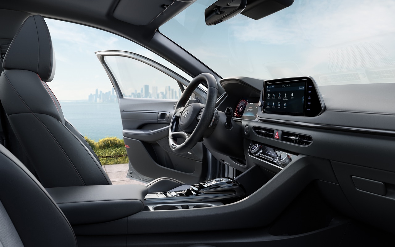 New Hyundai Sonata N-Line interior New Hyundai Sonata N-Line interior