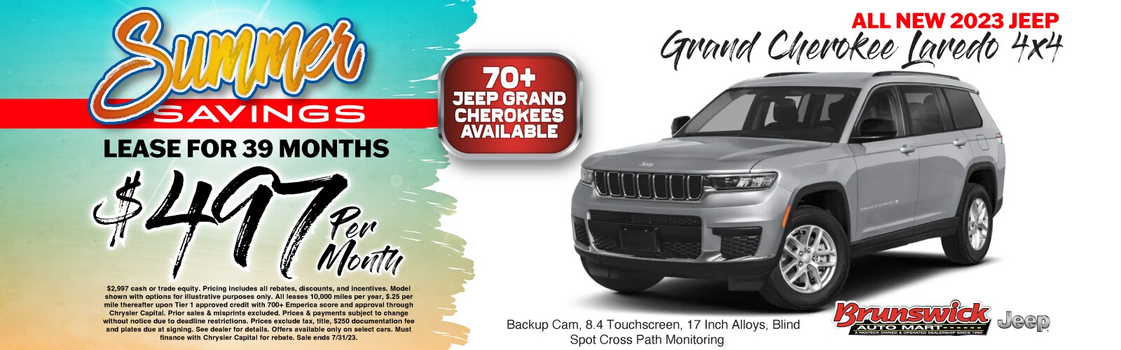Brunswick Auto Mart Jeep Specials Click Below To View Offer Inventory
