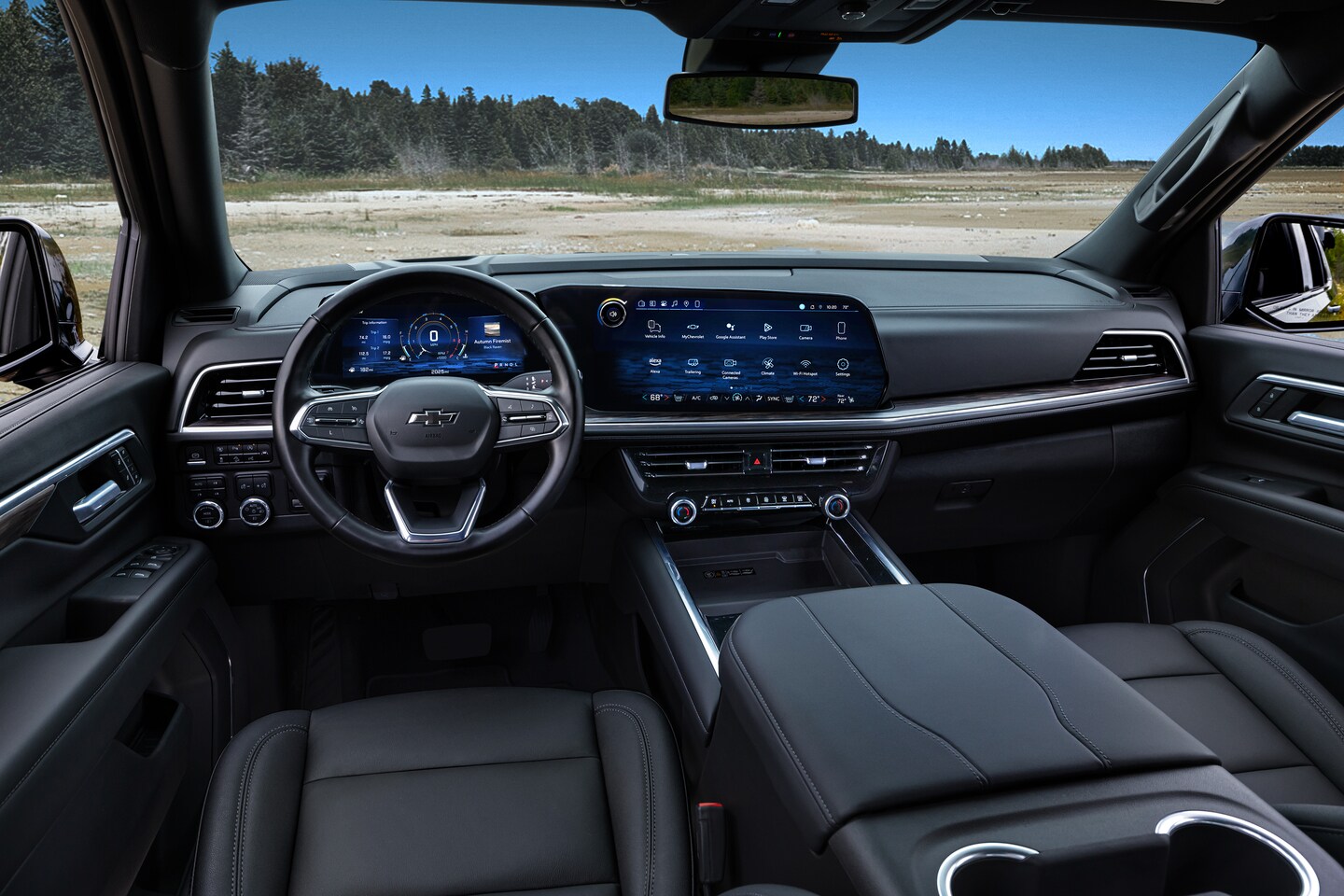 2025 Chevy Tahoe interior view