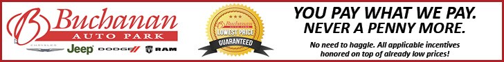 Lowest Price Guaranteed at Buchanan Chrysler Jeep Dodge RAM in Waynesboro, PA