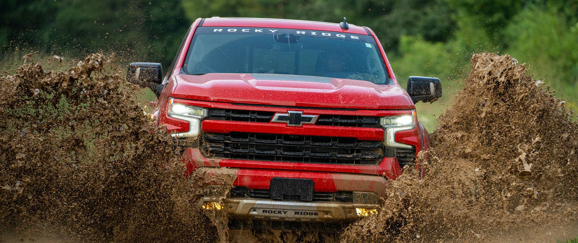 Aftermarket Parts & Accessories Aftermarket parts on red truck