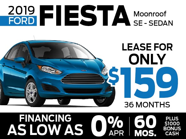 2019 Ford Fiesta with 0% APR Financing