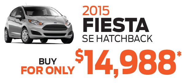 2015 Ford Fiesta Special Offers